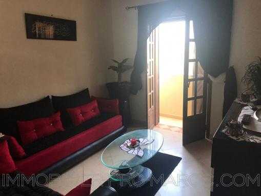 bel appartement 1e étage, meublé, 2 façades au quartier Rawnak