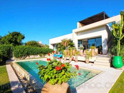 Villa contemporaine sur le Golf de Mogador - piscine