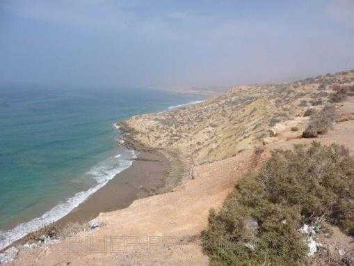 RARE:10 hectares sur la plage a 20km au nord d agadir