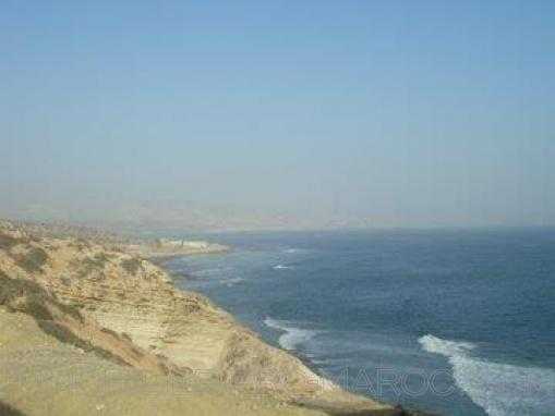 RARE:10 hectares sur la plage a 20km au nord d agadir