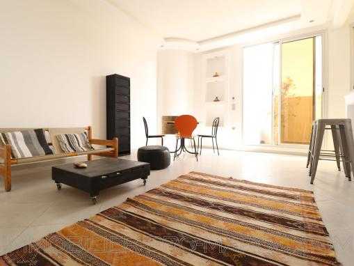Appartement meublé avec double terrasse attenante