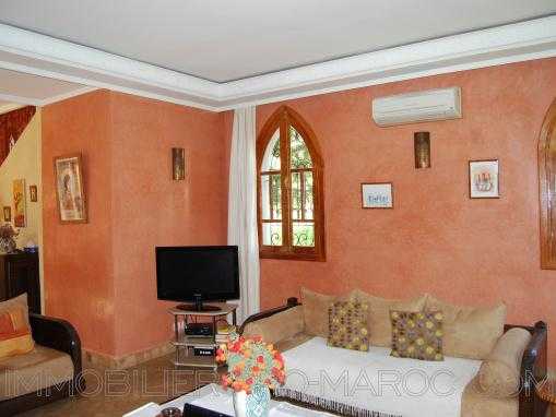 palmeraie riad duplex titré de 4 chambres dans résidence sécurisée