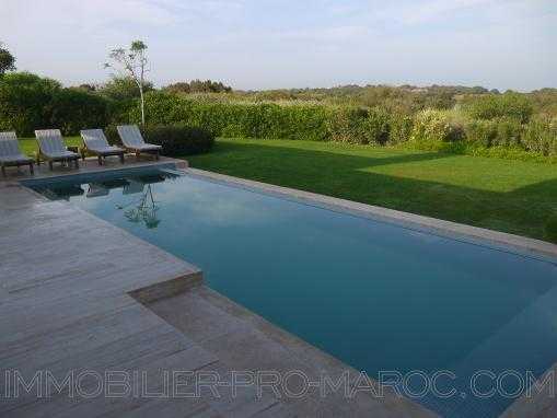 Belle villa contemporaine au pied de Golf de Mogador avec vue sur mer