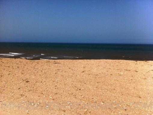 TERRAIN DE 11200M² VU MER sur la plage, à 25 Kms d'Essaouira