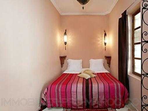 Riad Maison d'Hôtes en activité. Vente fond et murs.