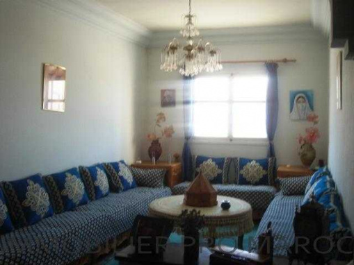 Appartement 1ér étage, meublé au quartier Borj, avec studio sur la terrasse