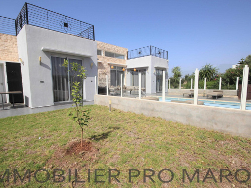 RAVISSANTE VILLA DE PLAIN PIED A SEULEMENT QLS MIN D'ESSAOUIRA