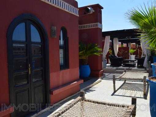 Penthouse 4 chambres sur les toits de Marrakech