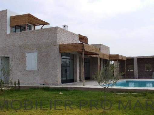 villa non meublée avec piscine à 14 kms d'Essaouira