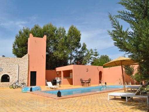 CHARMANTE VILLA avec piscine, meublée, à 12 Kms d'Essaouira