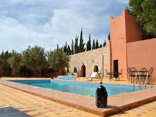 CHARMANTE VILLA avec piscine, meublée, à 12 Kms d'Essaouira