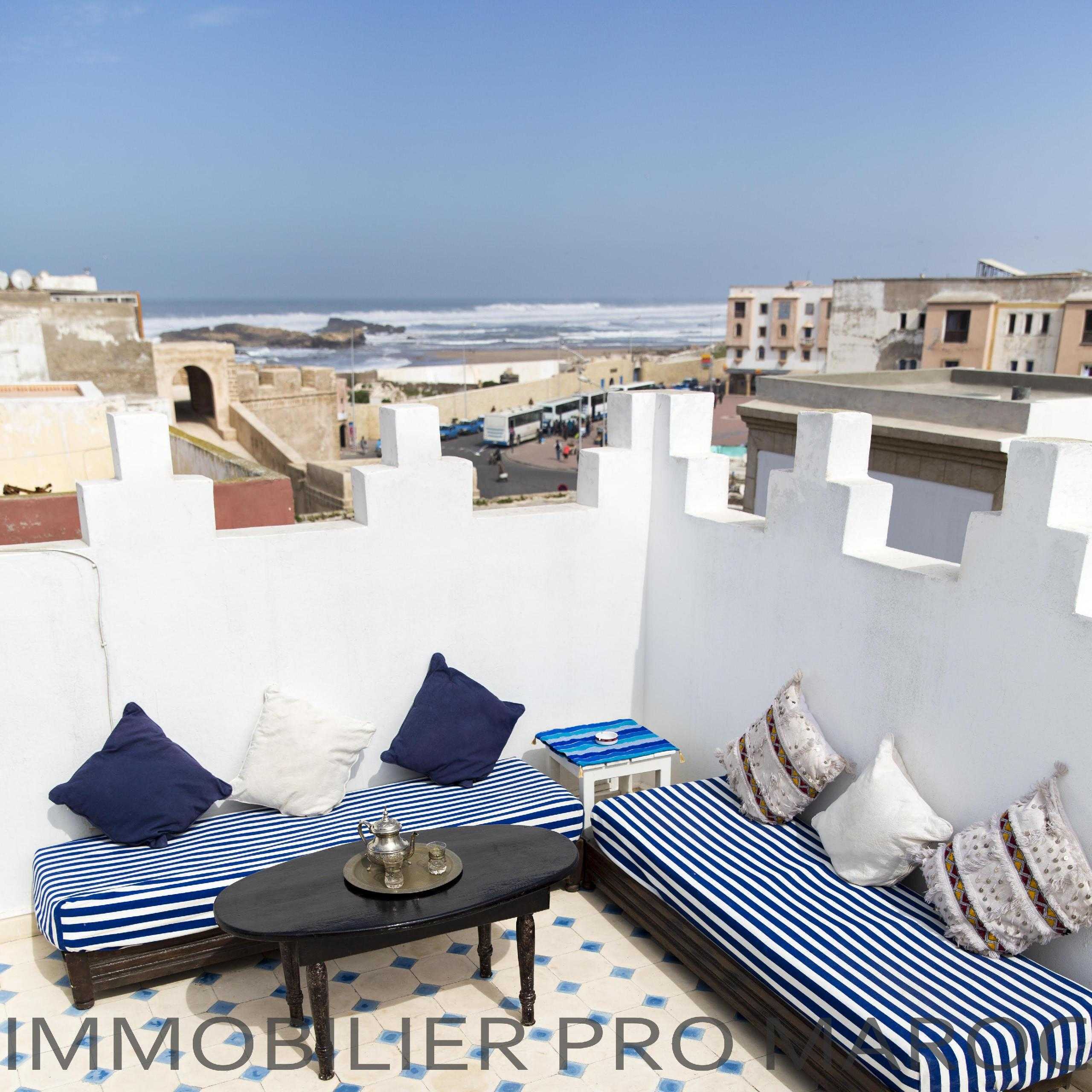 Essaouira Morocco Hotels; Riad 132m² en vente à Essaouira ref 6893