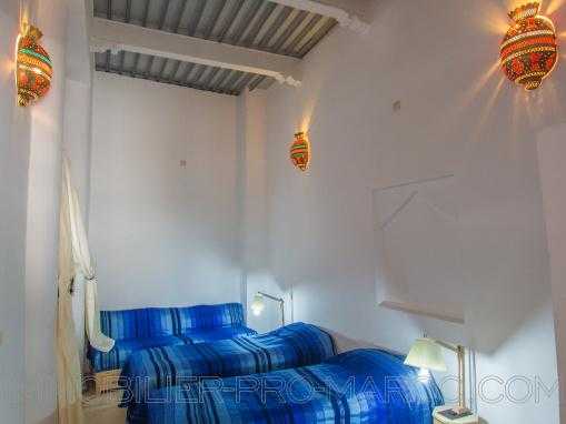 Riad chaleureux de 6 chambres avec 2 terrasses dans la médina
