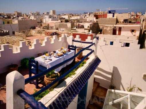 Authentique maison d'hôtes avec double terrasse au cœur de la Médina