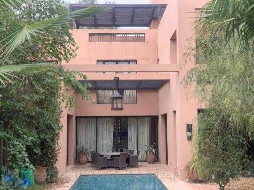Villa riad contemporain en front de golf