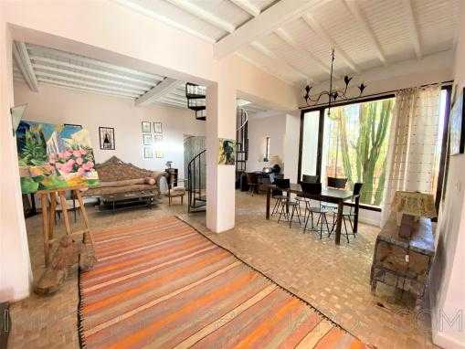 Maison Beldy à 17km d'Essaouira avec une vue vallonnée sur la campagne