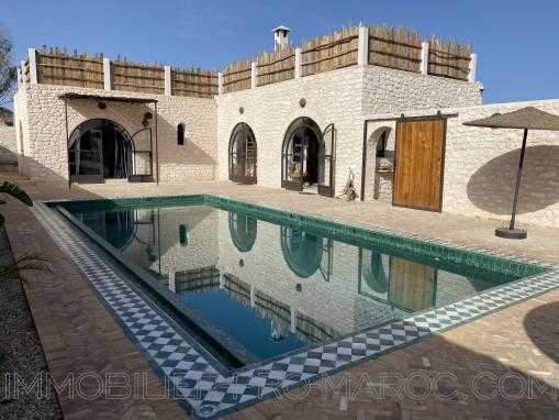 Jolie villa en pierres avec piscine à 8kms d'Essaouira