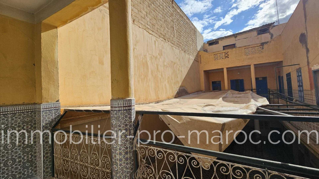 Riad en cours de réquisition à la Kasbah