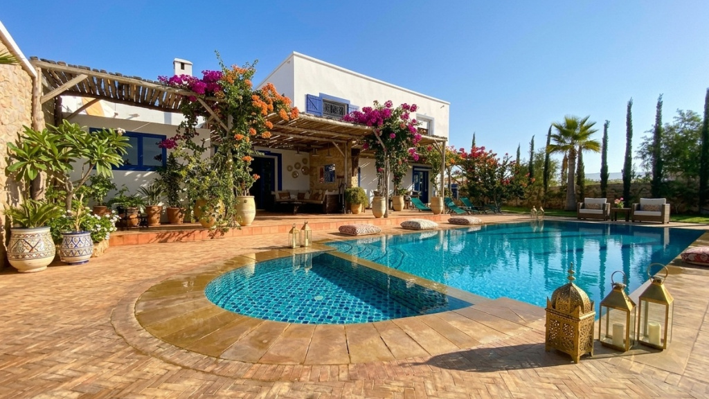 Magnifique villa 6 chambres , 2 piscines. 