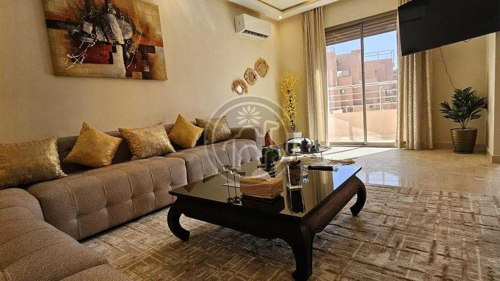 Appartement F2 meublé à louer à Marrakech