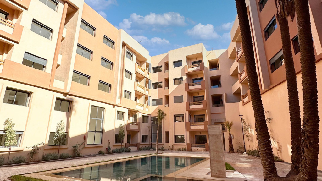 Projet neuf avec piscine – Samlalia Guéliz