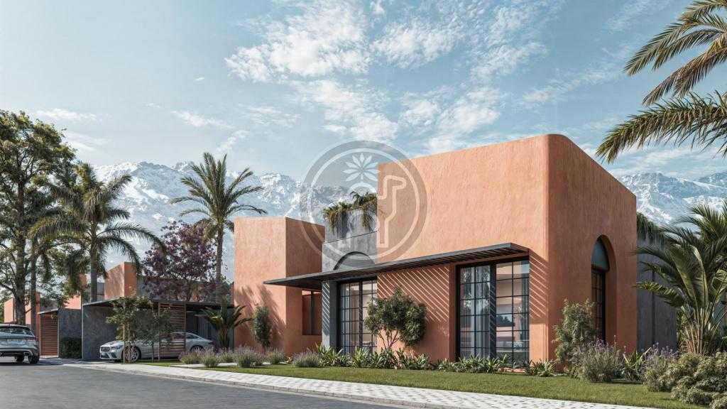 Villa de prestige sur plan Route de l’Ourika