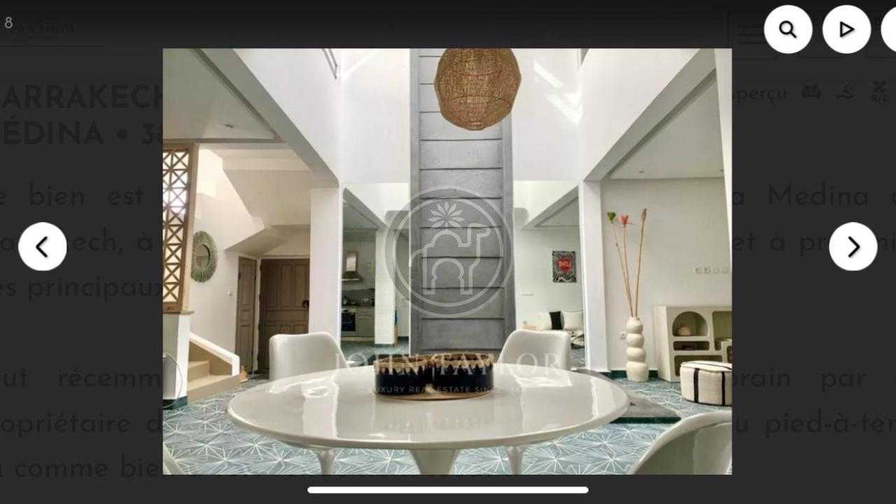 Riad en vente à Marrakech