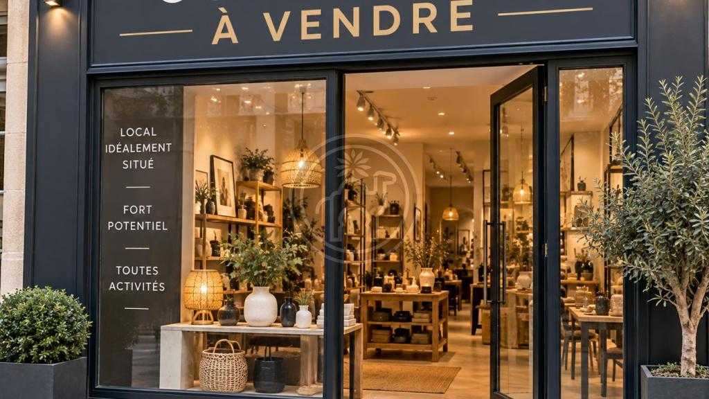 Local commercial, titré, bien placé sur la ceinture verte