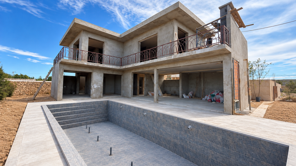 VILLA avec piscine à seulement 7 kms d\'Essaouira, finie en Décembre 2026