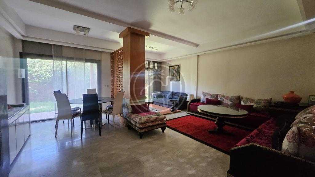Appartement de standing avec jardin privatif – Route de l’Ourika