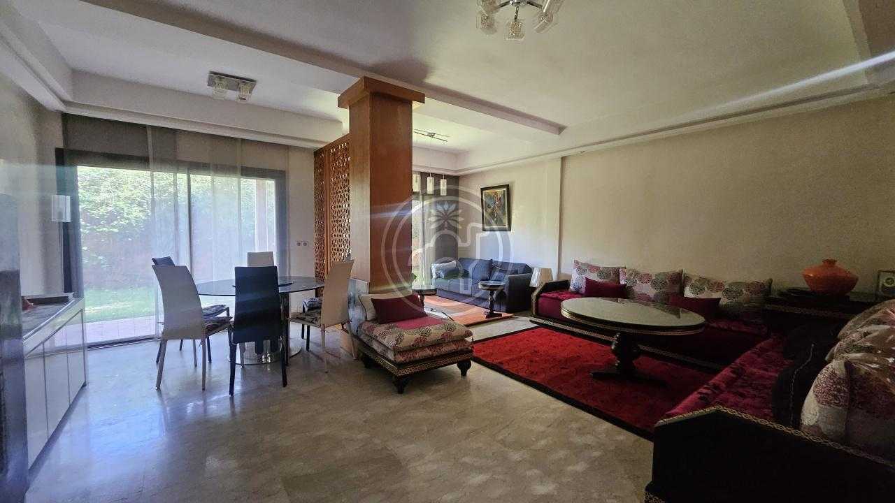 Appartement de standing avec jardin privatif – Route de l’Ourika