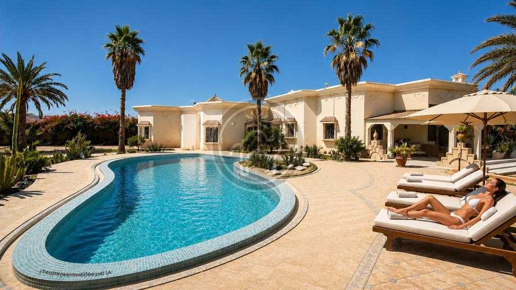 Maison de Maitre au style Arabo-Andalou