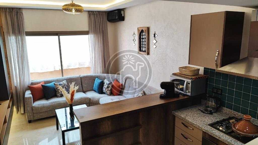 Bel appartement avec piscine à route de Casablanca