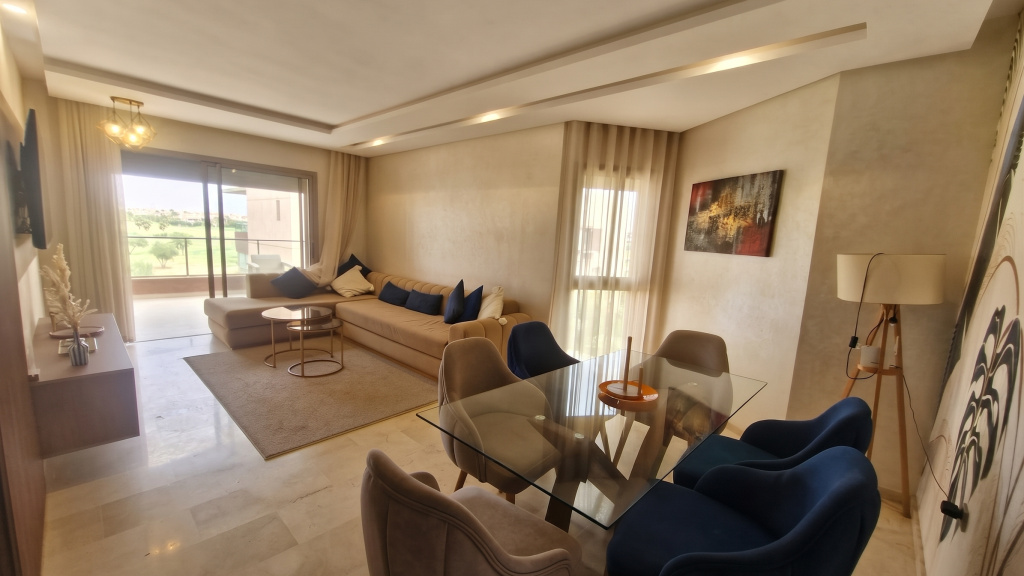 Appartement 3 chambres au golf Vue Atlas 