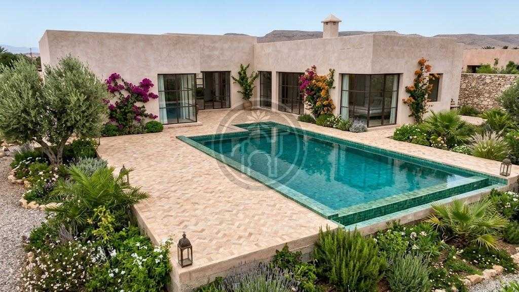 Villa de plain-pied, 4 chambres, piscine. En cours de finition.