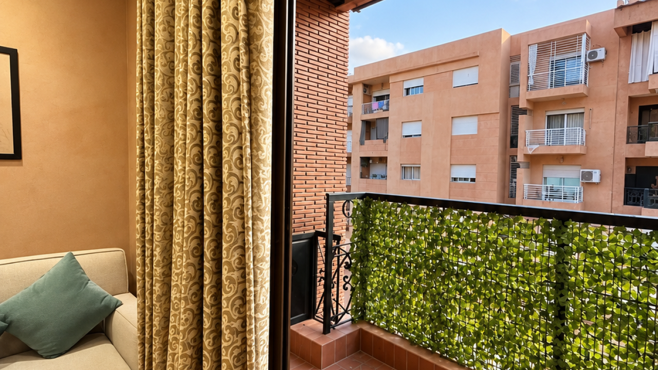 Appartement de charme de 60 m² avec balcon au cœur de Guéliz – Marrakech