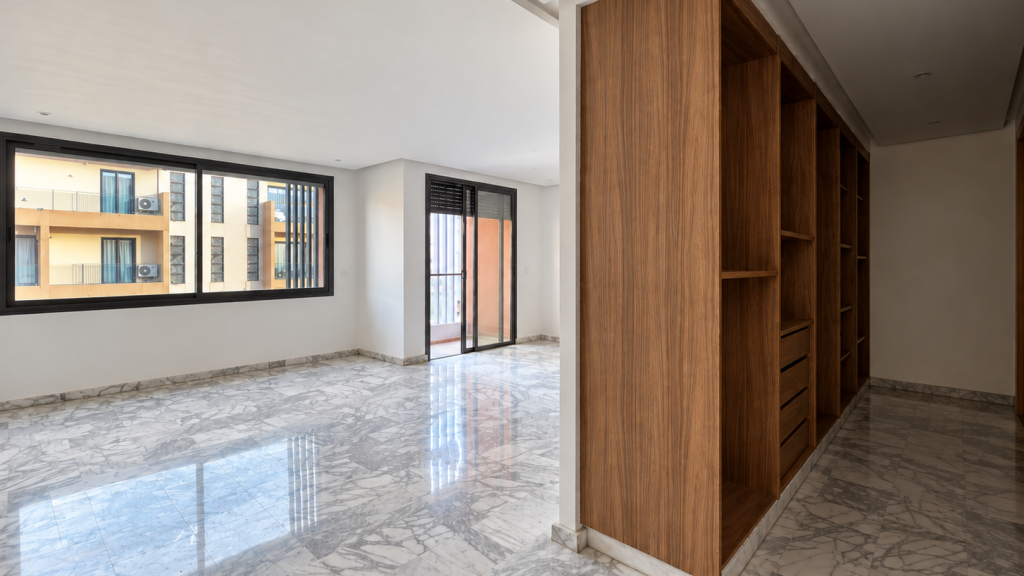 Appartement de 181 m² occupant un étage entier au cœur de Guéliz – Marrakech
