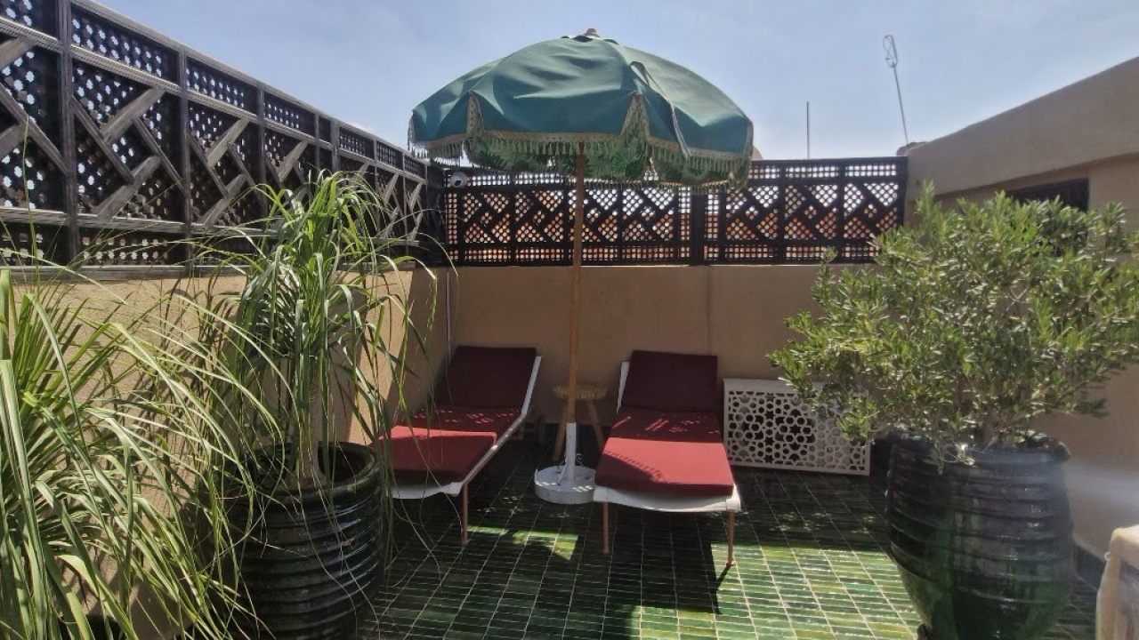 Riad avec piscine