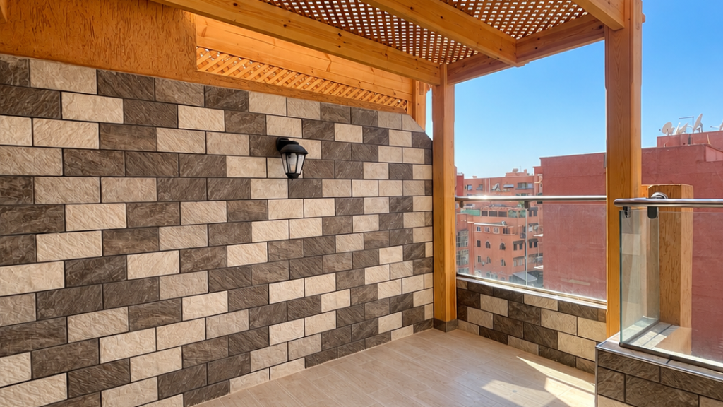 Appartement lumineux avec Terrasse au cœur de Guéliz