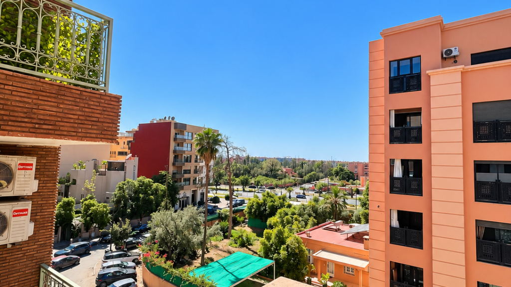 3 APPARTEMENTS DE 134 m2 A GUELIZ