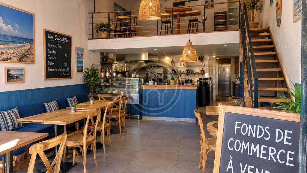 À VENDRE – FONDS DE COMMERCE À DEUX PAS DE LA PLAGE